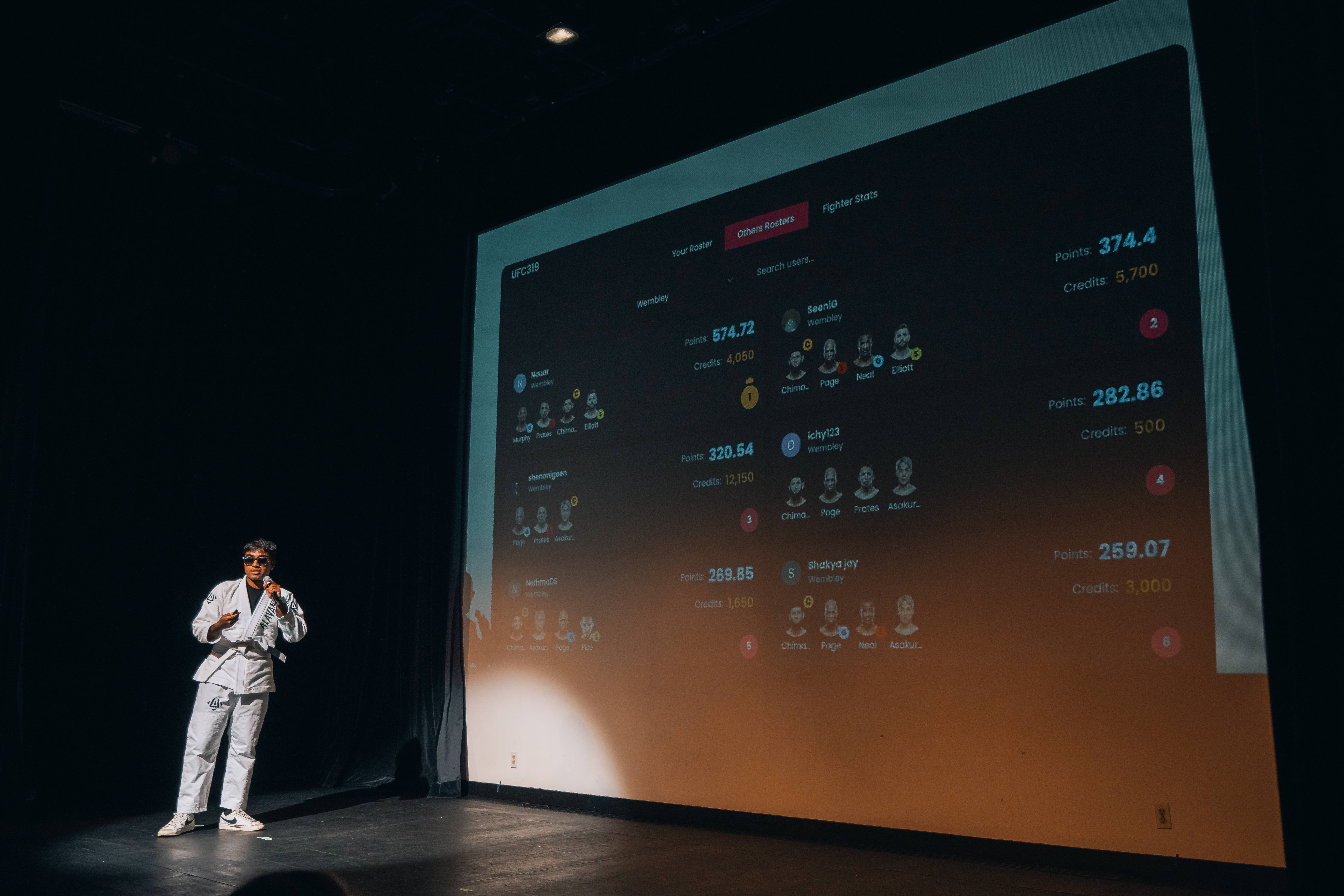 Presenting Combat Picks at The Rodeo